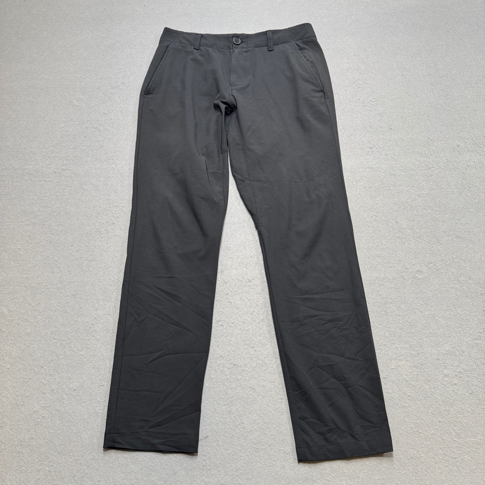 Under Armour Golf Pants Men's 32x32 Black HeatGear Straight Activewear Training